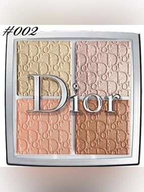 Dior Backstage Glow Face Palette 002 Glitz- Highlight & Blush NWB